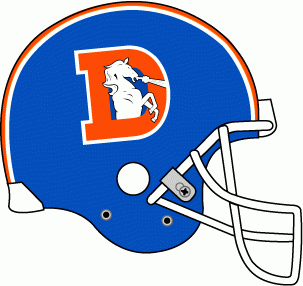 Denver Broncos 1975-1996 Helmet Logo DIY iron on transfer (heat transfer)